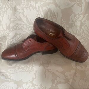 Classic Women's Brown Leather Oxfords